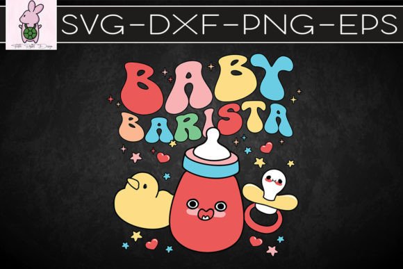 Baby Barista NICU Nurse Funny SVG: Graphics for Crafts & Joyful Branding