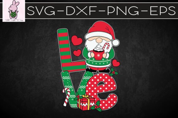Love Gnomes Merry Christmas SVG: Crafts & Graphics for Warm, Handmade Branding
