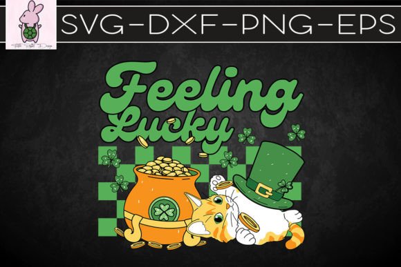 Lucky Cat St Patrick’s SVG