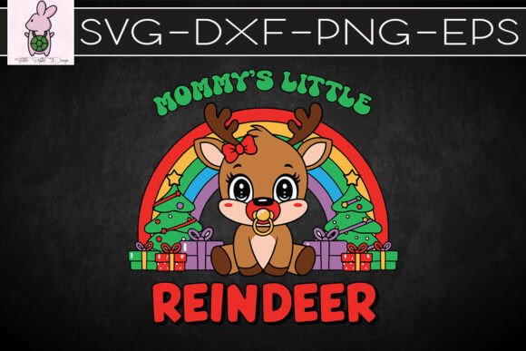 Mommy’s Little Reindeer Christmas SVG: Crafts & Graphics Done Right