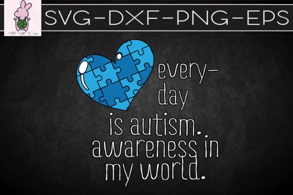 Puzzle Heart Autism SVG: Graphics for Crafts & Content