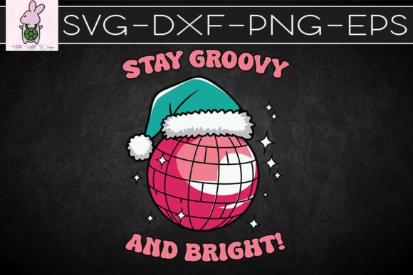 Stay Groovy and Bright Disco Cowgirl SVG: Graphics for Crafts & Fun Branding